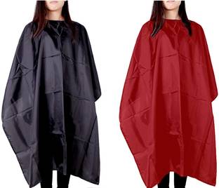 AANU Barber Hair Cutting Sheet Set of 2 Pcs Waterproof Apron Cape For Men And Women Makeup Apron