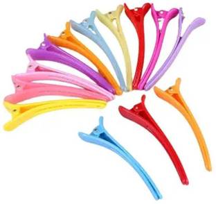 MOMISY 12 Pieces Clips, Hair Clips, Barrettes Pins for Women and Girls-Assorted colours Makeup Headband