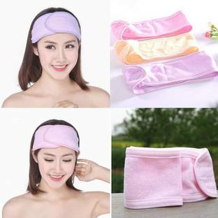 Fascinating diva Facial Bands For Salon And Home Use (PACK OF 3) Makeup Headband
