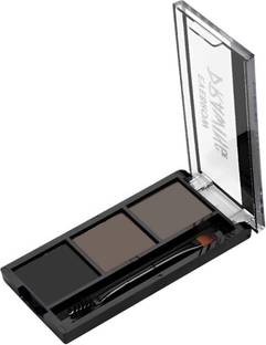 XIIAA Eyebrow Definer Palette for Girls, (Dark Grey, Cloudy Grey, Ironside Grey). 60 g