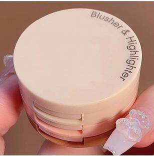 beinina All in One 3in1 Makeup Mini Kit | Eyeshadow, Highlighter, Blusher with Mirror
