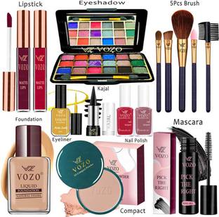VOZO Makeup Kit Sets One-stop Beauty Package for Beginners and Professionals ST-08