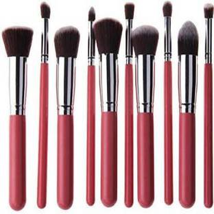 Ashav Huda 10 Pcs Makeup Brushes Set Tool Pro Foundation Blending Blush Eyeliner