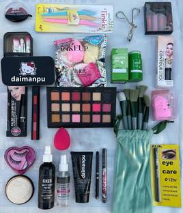 DAIMANPU GO BIG makeup combo Makeup Kit, Eyeshadow, Matte Lipsticks