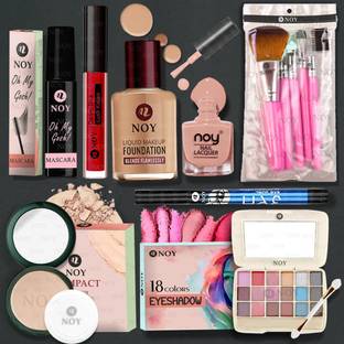 NOY Makeup Kit The Ultimate water proof smooth Beauty Essential (Pack of -12) #MK192