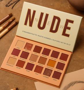 SKINPLUS Multi-Finish Nude Palette – Matte, Shimmer, Glitter 18.5 g