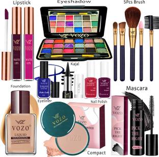 VOZO Makeup Kit Sets One-stop Beauty Package for Beginners and Professionals KT-250
