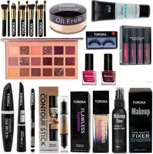 toroka Makeup Kit Sets One-stop Beauty Package for Beginners and Professionals Kit 12HG
