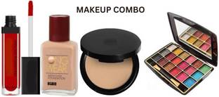 lately EYESHADOW WITH COMPACT FOUNDATION & LIQUID LIPSTICK