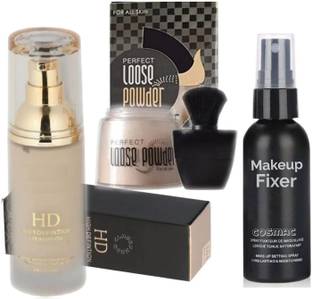 Classyhuda HD High Coverage Foundation, Perfect Loose Face Powder