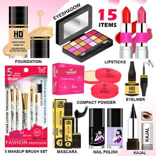 Lady FASHION 15 Pcs. Xclusive Makeup Kit XCM01S014
