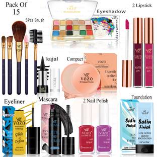 VOZO Makeup Kit Sets One-stop Beauty Package for Beginners and Professionals ST-300