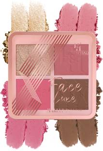 Half N Half Face Luxe 4in1 Blush Highlighter & Contour Long Lasting Lightweight Texture-1