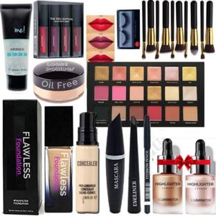 TRENDEE HUDA HD Waterproof Makeup Kit Combo For Women & Girls All Products In 1 Kit.