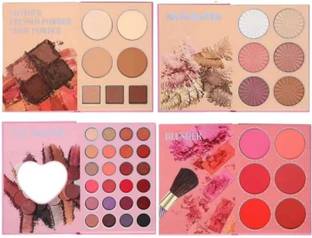 Classyhuda Professional All In 1 Makeup Book Blusher, Highlighter, Eyeshadow, Contour.