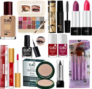 G4U All Women's & Girls essentials in one makeup kit set (Pack of 16)16N23A161