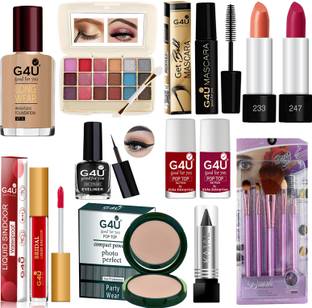 G4U All Women's & Girls essentials in one makeup kit set (Pack of 16)16N23A137