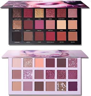 WAHIRA 36 Colors Combo Matte Shimmer EyeShadow Palette Eye Shadow Nude + Rose Gold 36 g