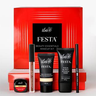 Iba Festa Essentials Makeup Kit for Women | 5 in 1 Makeup Kit