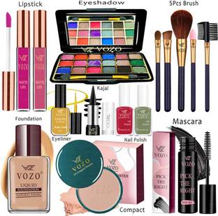 VOZO Makeup Kit Sets One-stop Beauty Package for Beginners and Professionals 200