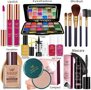 VOZO Makeup Kit Sets One-stop Beauty Package for Beginners and Professionals ST-612