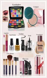 toroka New Makeup Kit One-stop Beauty Package for Beginners and Professionals combo