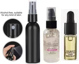 lately FACE MAKEUP COMBO WITH FIXER SPRAYPRIMER SERUM