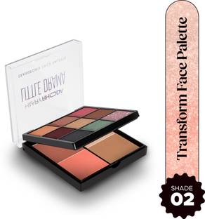 Hilary Rhoda Transform Face Palette | Highly Pigmented | Matte & Shimmer |18g (Little Drama)