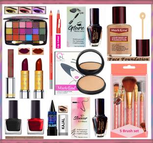 M L Markline Young Bride Makeup Kit of 16 Makeup Items AL13