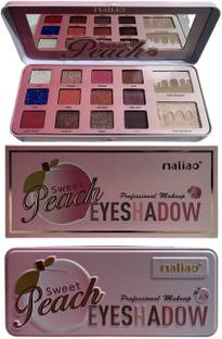 maliao Makeup Palette 12 Color Eyeshadow 2 Color Highlighter S03 18 g