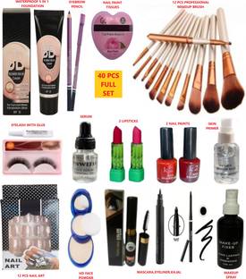 INWISH all in one makeup combo set of 40 cosmetics items