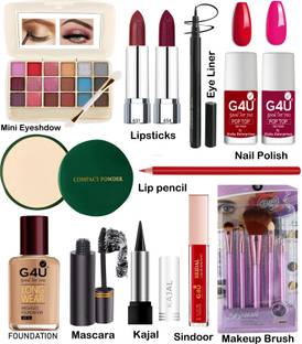 G4U Glow Up 17-Piece Makeup Kit : Every Essential All-in-One Beauty Set A17