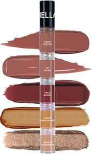 Bellavita High Five 5-in-1 Face Glam | Instant Makeup Stack| Smudge-Proof | Long-Lasting