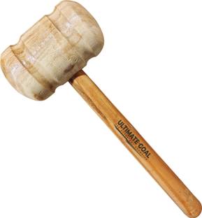 ULTIMATE GOAL Cricket Bat Wooden Mallet Hammer Wooden Bat Mallet