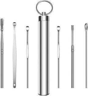SCABIOSA 6 in 1 Ear Wax Cleaner Set, Ear Wax Remover Stainless Steel Tool Kit
