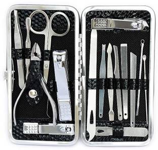 angelie Manicure Pedicure Set Stainless Steel Nail Grooming Set Nail Scissor Kits,