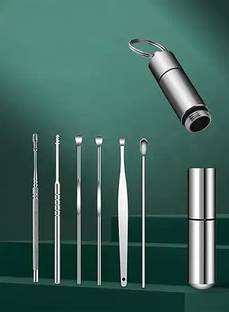 asija makeovers Best quality 6 PCS Ear Cleansing Tool Set with Keychain Box