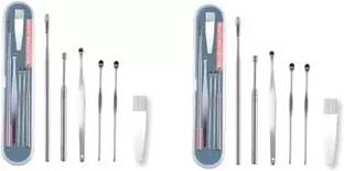 SCABIOSA New 6 Pcs Ear Pick Earwax Removal Kit Ear Cleansing Tool