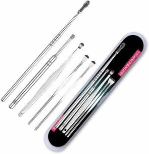 Lenon Ear Curettage Earwax Removal Ear Wax Cleaner Swab Spiral Ear Pick