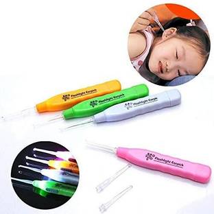 SCABIOSA LED Flashlight Earpick For Ear Wax Remover Tool Kit For Baby Kids And Adults