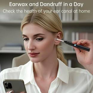 AQUABUCKET Earwax Removal Tool Kit with HD Camera Wifi Connection & LED Lights