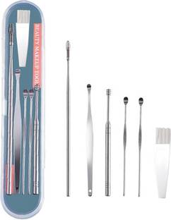 BZILO Stainless Steel Ear Wax Remover Tool Kit And a Storage Box Ear Wax Removal K_54