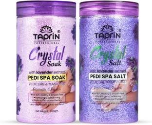 taprin Pedi spa Soak & Meni spa salt with Lavender extract (600+900)g
