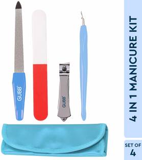 GUBB Manicure Kit 4In 1 | Complete Nail Care Kit for Perfectly Groomed Nails