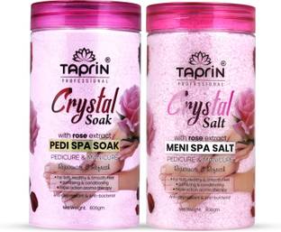 taprin Pedi spa Soak & Meni spa salt with Rose extract (600+900)g
