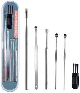HUDA CRUSH Ear Wax Cleaner Ear Cleaning Tools kit Stick Set Spring Curette Earwax Remover