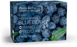 Aroma Magic Blueberry Manicure & Pedicure Kit 6 in 1