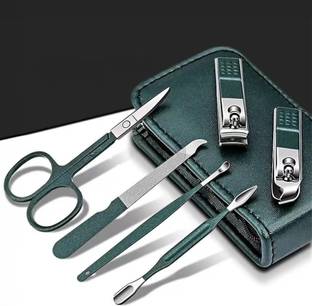Dr Foot Pedicure Kit Women | Manicure Kit | 6 in 1 | Nail Cutter Set | Pedicure Tools