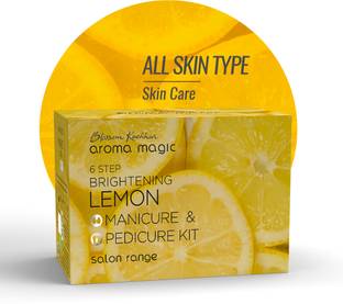 Aroma Magic Lemon Brightening Pedicure & Manicure Kit 6 in 1