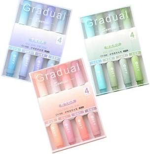 HOSTI Aesthetic Cute Highlighter Pen || 12Pcs Highlighters Markers Pen